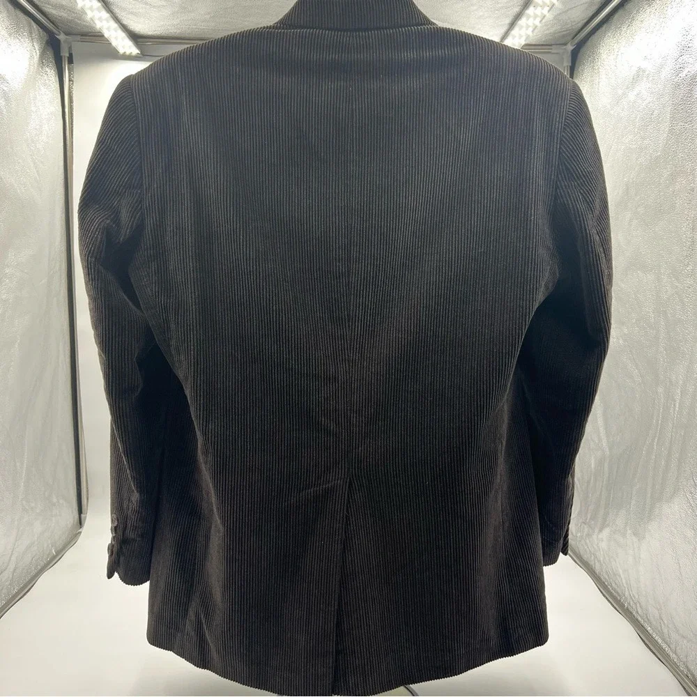 Chaps men's brown corduroy blazer/ sports coat‎  sz38R.  100% cotton.